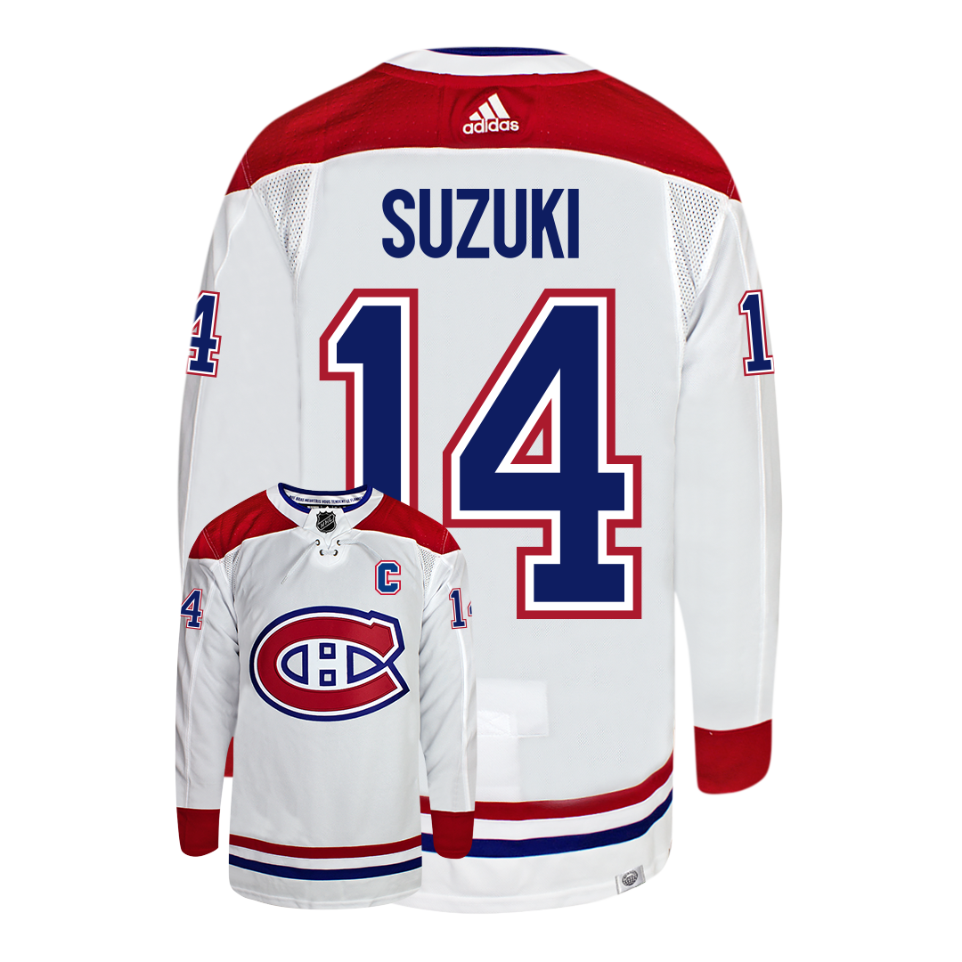 Adidas Adidas Primegreen Official Montreal Canadiens Away Jersey